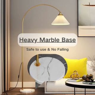 Adjustable Standing Light with Marble Base