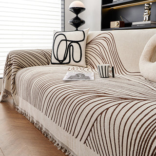 Reversible Jacquard Sofa Cover
