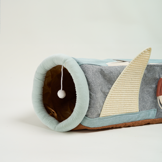 Collapsible UFO Cat Bed