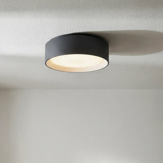 Minimalist Round LED Ceiling Light With Iron Frame