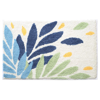 Decorative Bath Rug with Non-Slip Backing