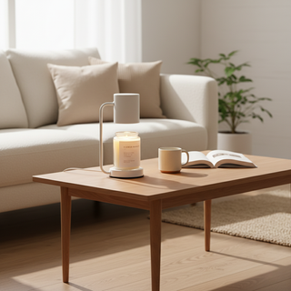 Modern Candle Warmer Lamp With Adjustable Dimmer And Timer