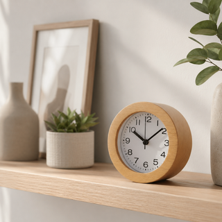 Minimalist Analog Table Clock