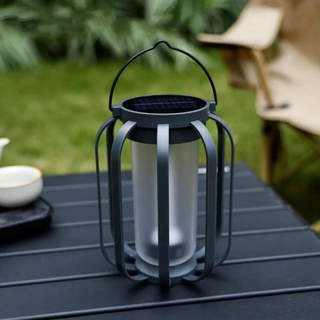 Solar-Powered Outdoor Tripod Lantern
