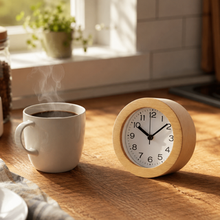 Minimalist Analog Table Clock