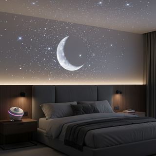 4K Star Projector With Interchangeable Galaxy Discs