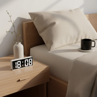 LED Digital Alarm Clock With Display