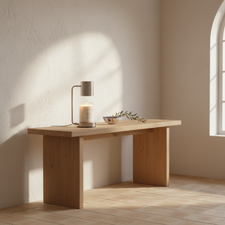 Modern Candle Warmer Lamp With Adjustable Dimmer And Timer