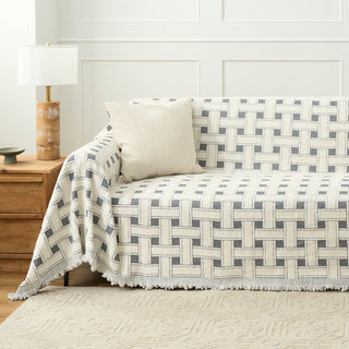 Crosshatch Sofa Protector