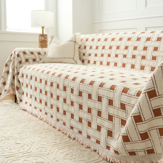 Crosshatch Sofa Protector