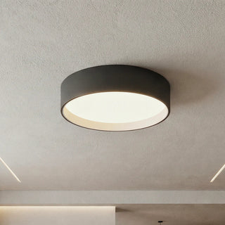 Minimalist Round LED Ceiling Light With Iron Frame