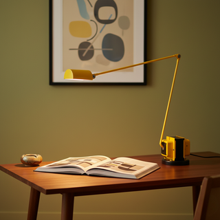 Minimalist Adjustable LED Desk Lamp With Articulated Arm