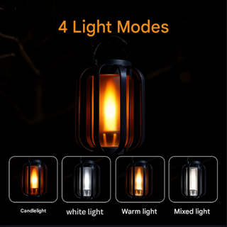 Solar-Powered Outdoor Tripod Lantern
