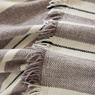 Soft Striped Sofa Cover