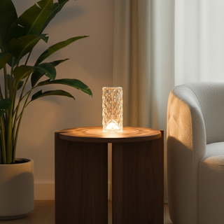 Elegant Acrylic Colour Changing LED Table Lamp