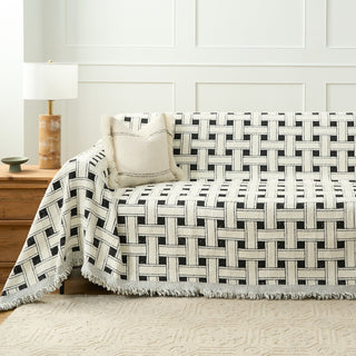 Crosshatch Sofa Protector