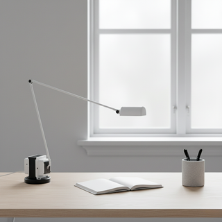 Minimalist Adjustable LED Desk Lamp With Articulated Arm