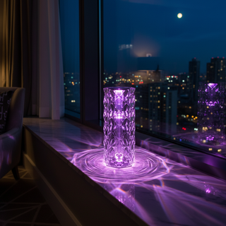 Elegant Acrylic Colour Changing LED Table Lamp