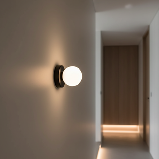 Nordic Glass Globe Wall & Ceiling Light