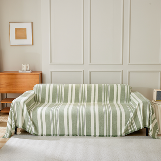Soft Striped Sofa Cover