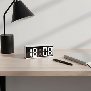 LED Digital Alarm Clock With Display