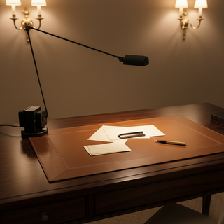 Minimalist Adjustable LED Desk Lamp With Articulated Arm