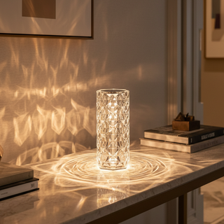 Elegant Acrylic Colour Changing LED Table Lamp