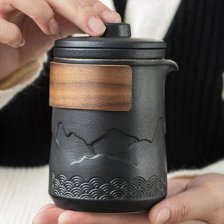 Portable Ceramic Travel Tea Set