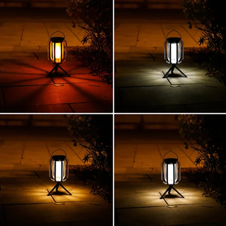 Solar-Powered Outdoor Tripod Lantern
