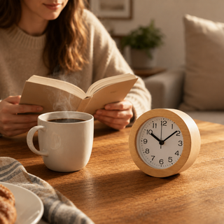 Minimalist Analog Table Clock