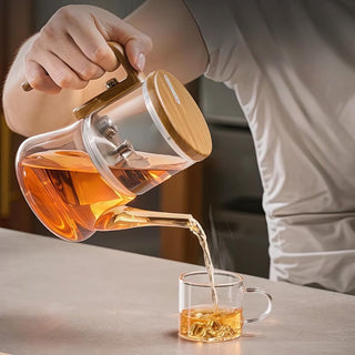 Borosilicate Glass Teapot with Magnetic Filter