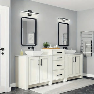 Waterproof Black LED Bathroom Vanity Light