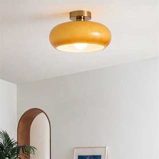 Mid-Century Semi Flush Ceiling Light