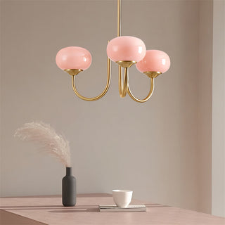 Modern 3-Light Globe Chandelier