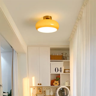 Mid-Century Semi Flush Ceiling Light
