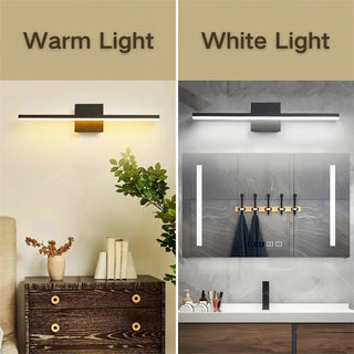 Waterproof Black LED Bathroom Vanity Light