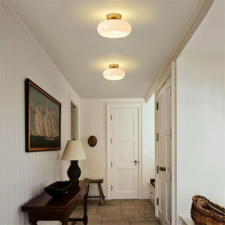 Mid-Century Semi Flush Ceiling Light