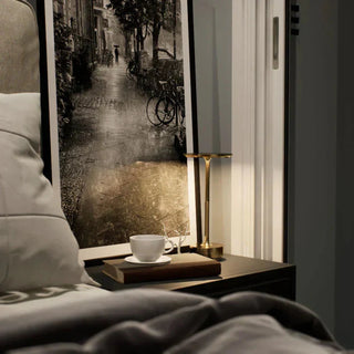 Rechargeable Brass Table Lamp