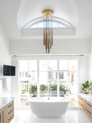 Crystal Drop Pendant Chandelier