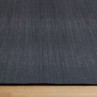 Modern Black Washable Rug