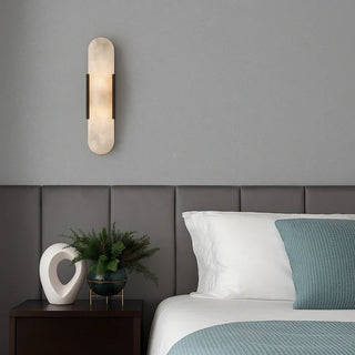 Modern Marble Bedside Wall Light - Elegant Wall Fixture