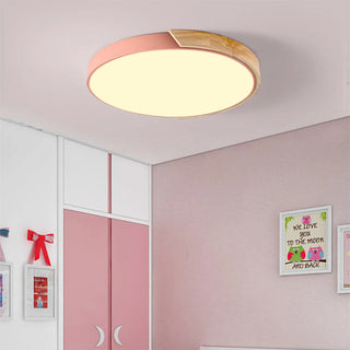 Modern Color LED Ceiling Light – Round