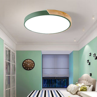 Modern Color LED Ceiling Light – Round