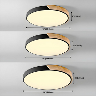 Modern Color LED Ceiling Light – Round