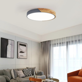 Modern Color LED Ceiling Light – Round