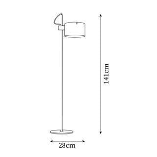 Modern Floor Lamp with Flexible Illigination