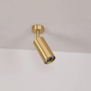 Modern Brass Wall Spotlight