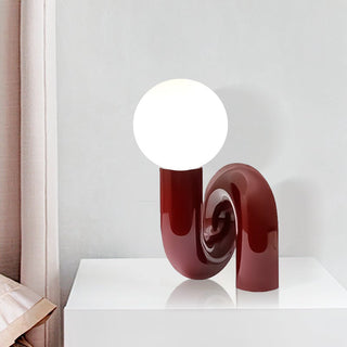 Modern Curved Bedside Lamp