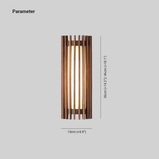 Walnut Indoor Wall Lamp