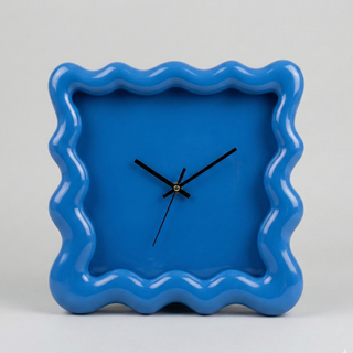 Modern Sculptural Wall Clock
